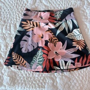 Floral Kids Skort